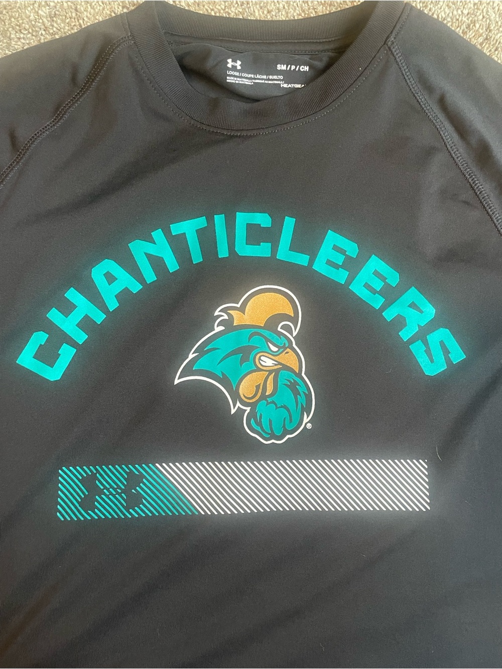 Under Armour Coastal Carolina University Chanticleers Performance Tee Small - Picture 3 of 4